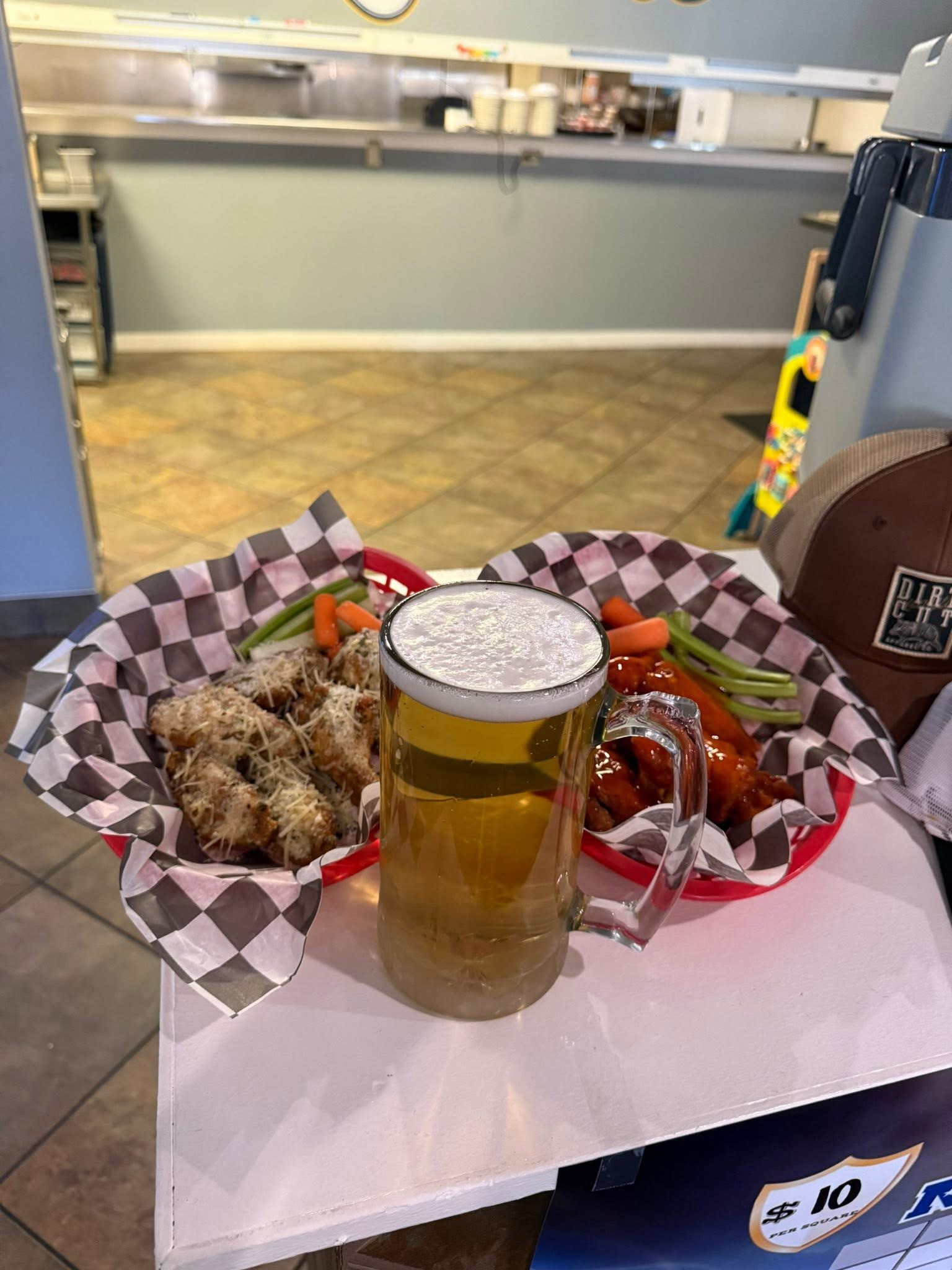 Cold drinks at Referees Sports Bar