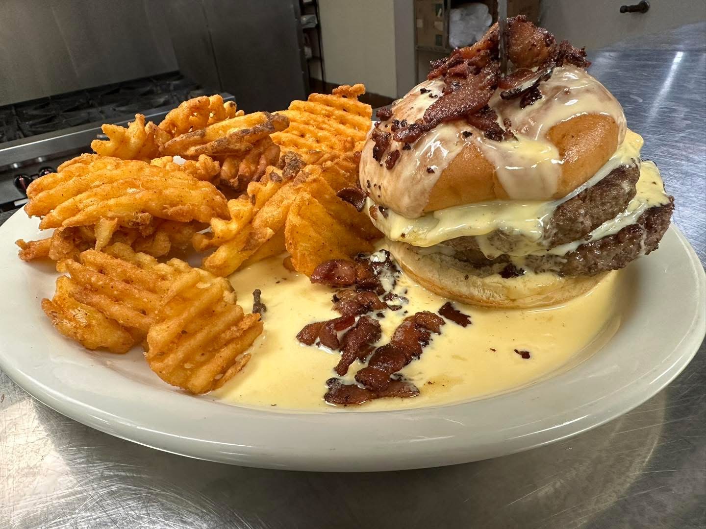 Steak at Referees Sports Bar